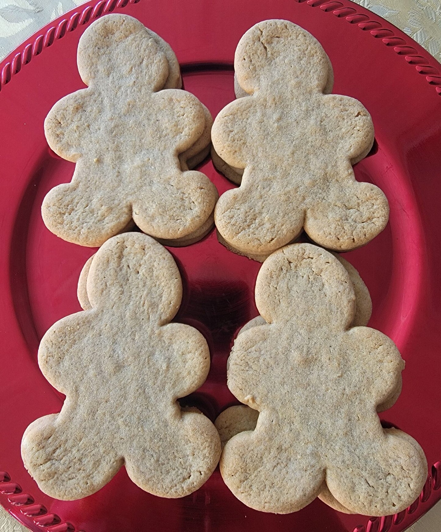 Gingerbread Cookies Uniced 1 Dozen