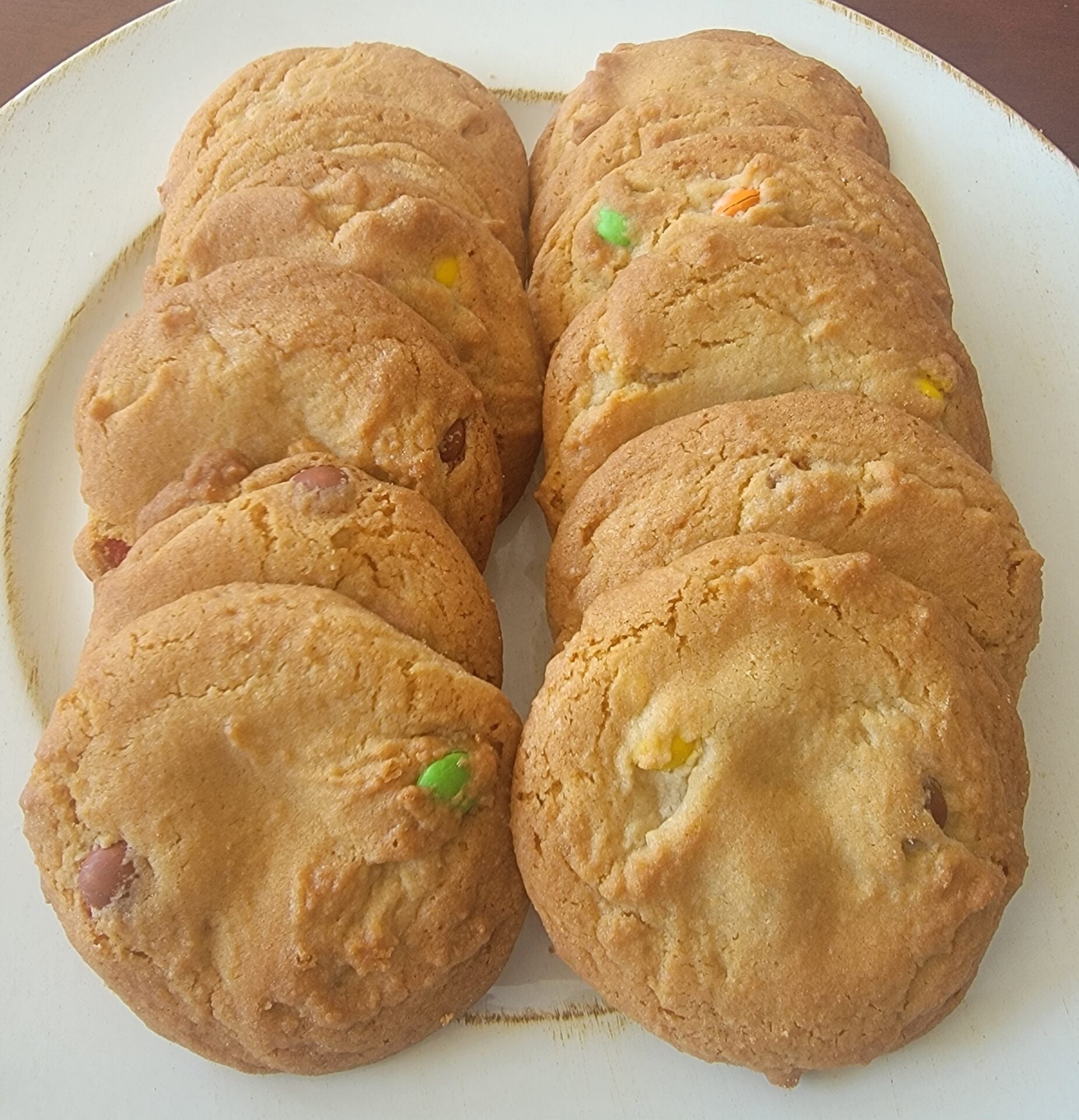 M&M Cookie One Dozen