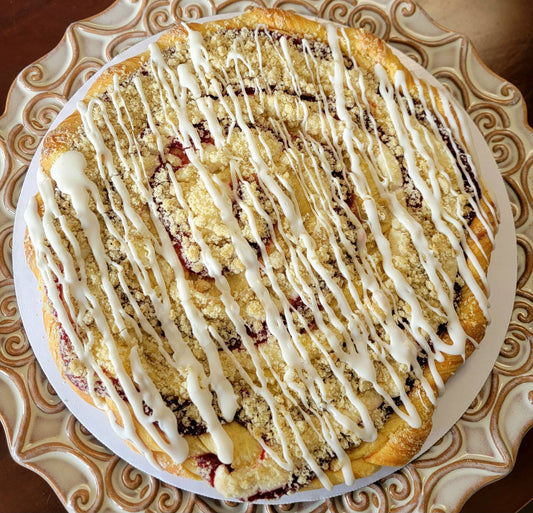 Cherry Cheese Coffee Cake