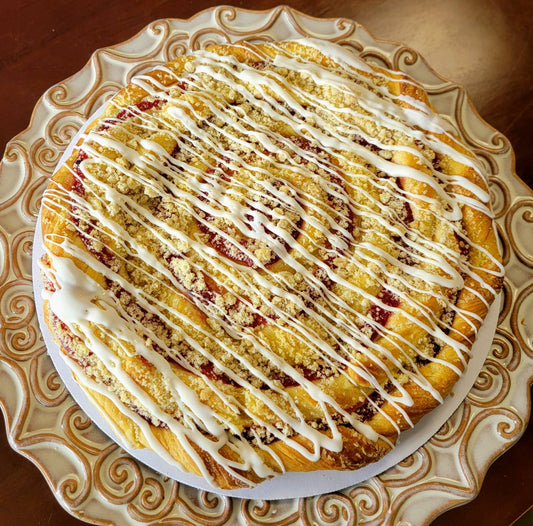Strawberry Coffee Cake