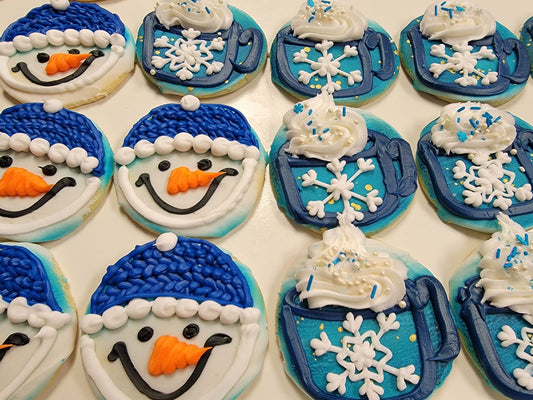 Piped Winter Cookies (each)