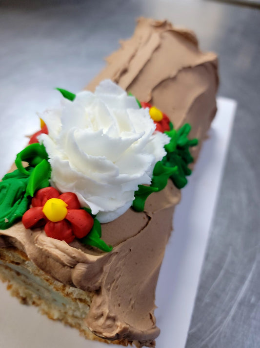 Yule Log Cake